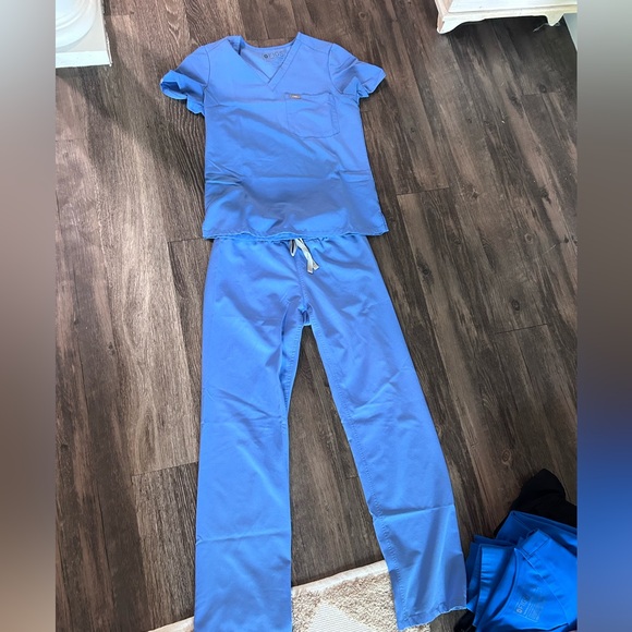 Figs Other - XS blue figs scrubs set